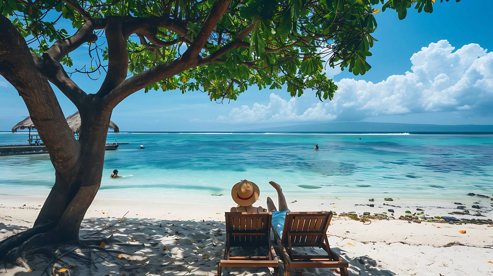 Beach Relaxation Scene — free download from Dotvec