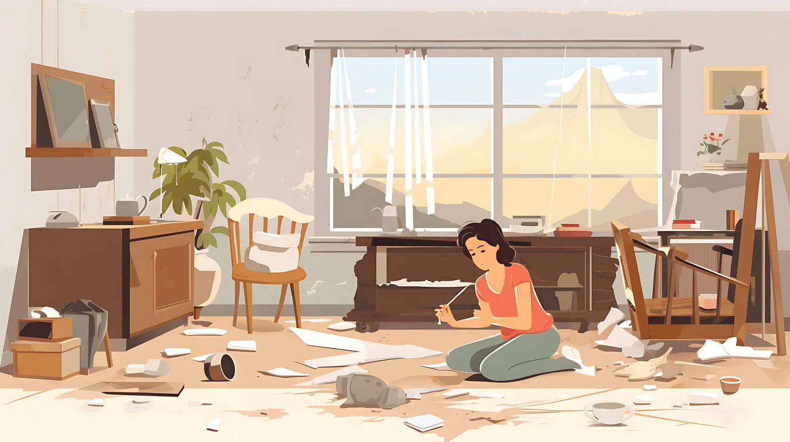 Home Repairs Illustration — free download from Dotvec