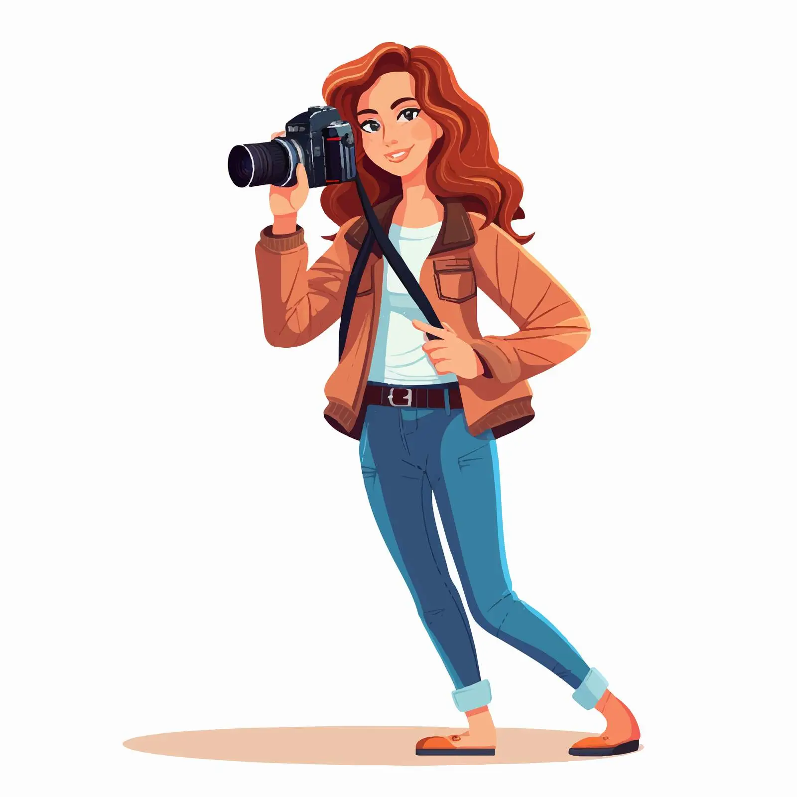Woman Photographer Capturing Beautiful Moments – free jubilant image from Dotvec