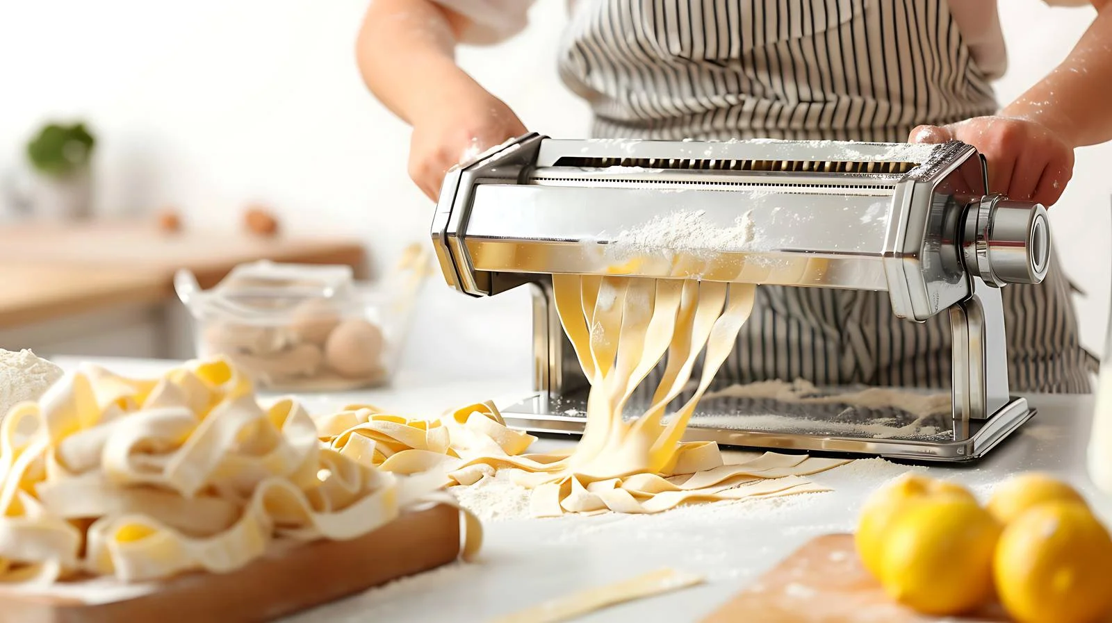 Making Pasta with Pasta Machine — free download from Dotvec