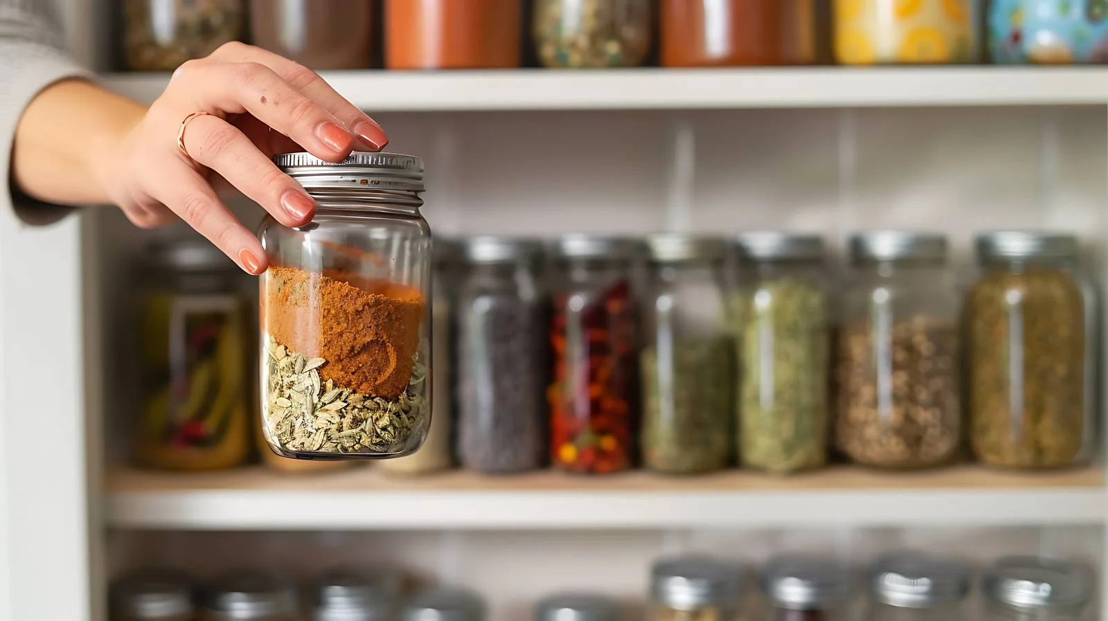Kitchen Spice Jar Retrieval — free download from Dotvec