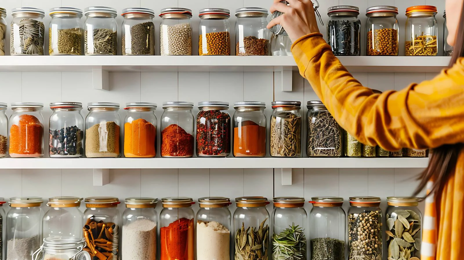 Kitchen Spice Jar Retrieval — free download from Dotvec
