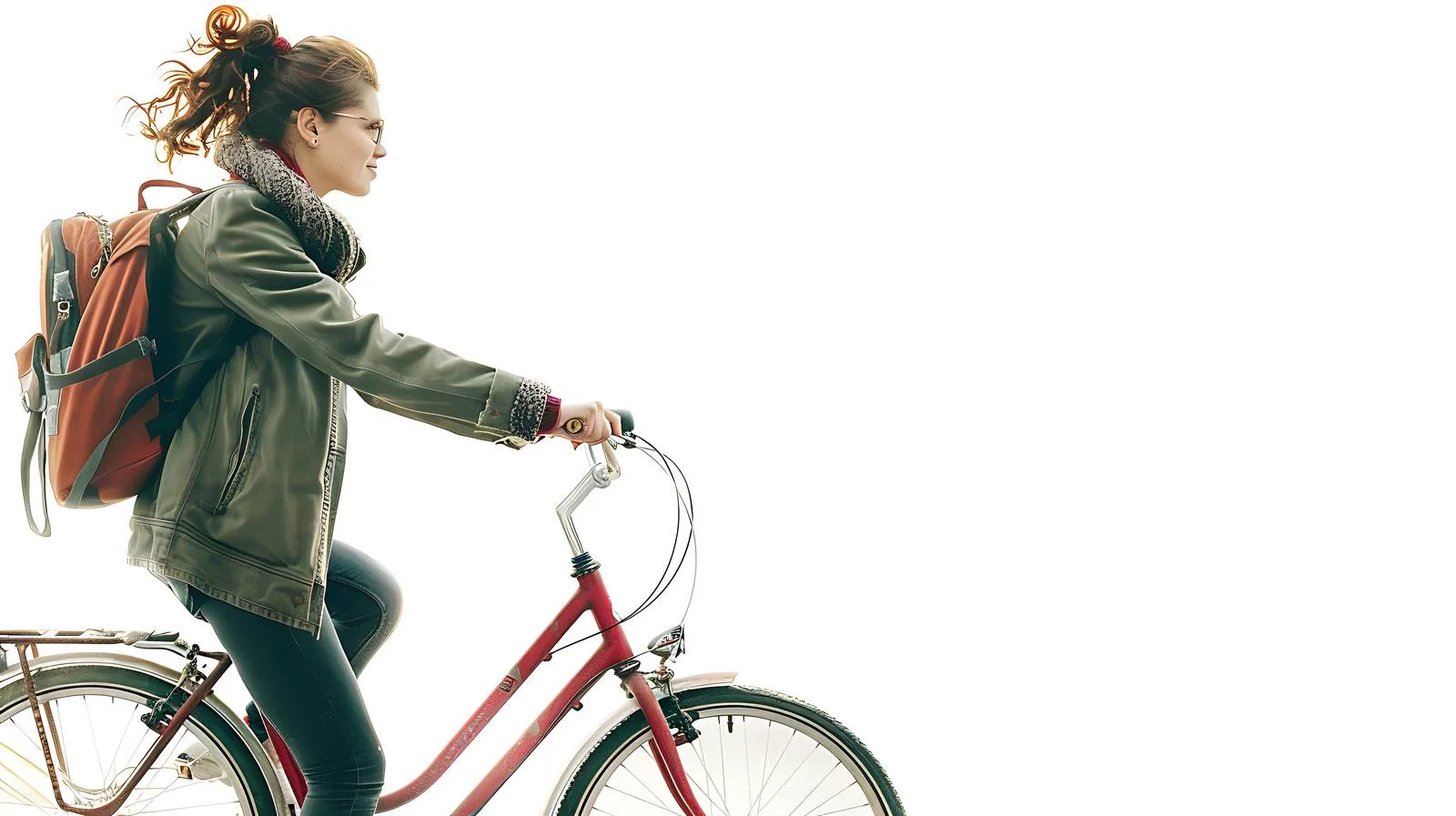 Urban Cyclist Cityscape Berlin — free download from Dotvec