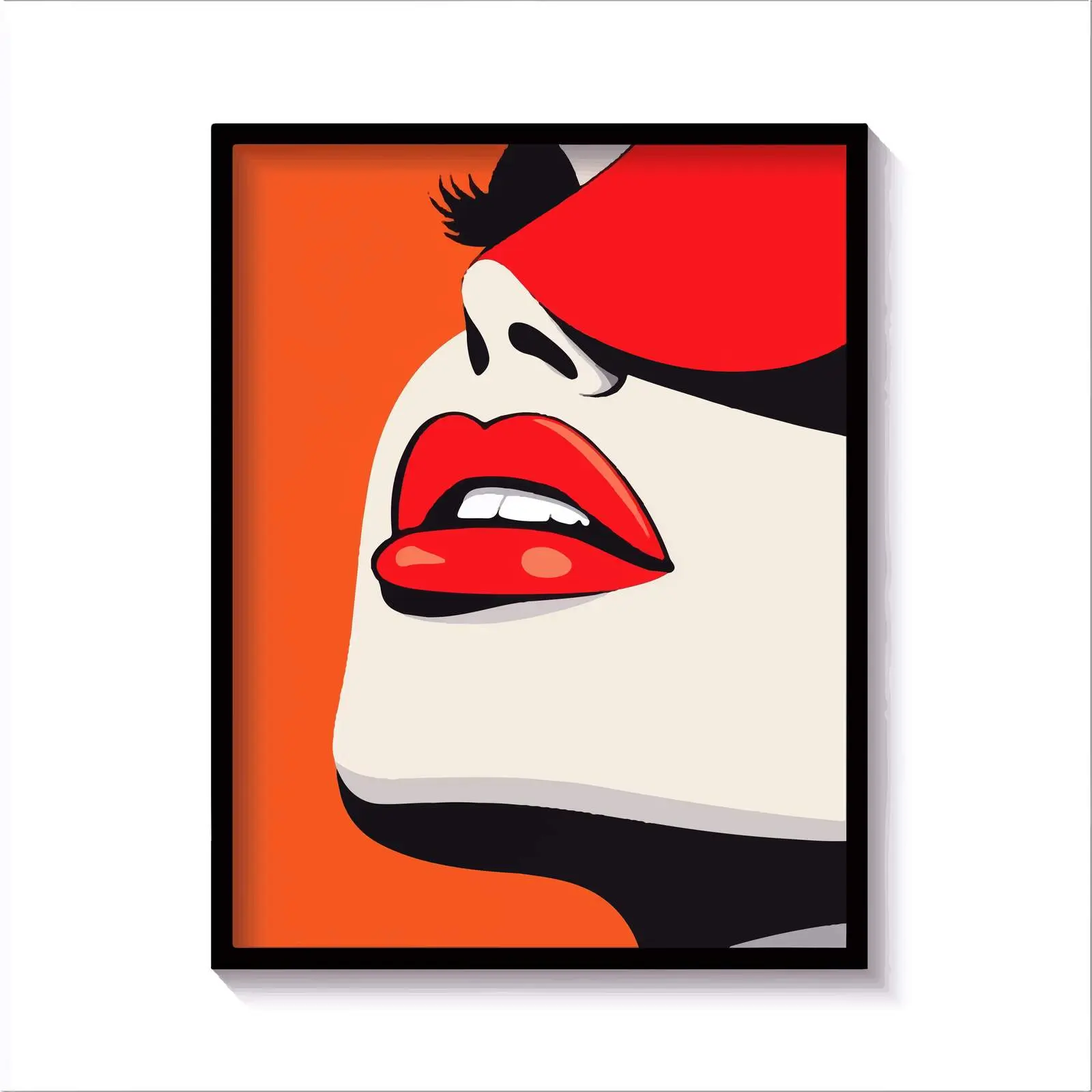 Stylish Woman Applying Lipstick Vector Illustration — free download from Dotvec