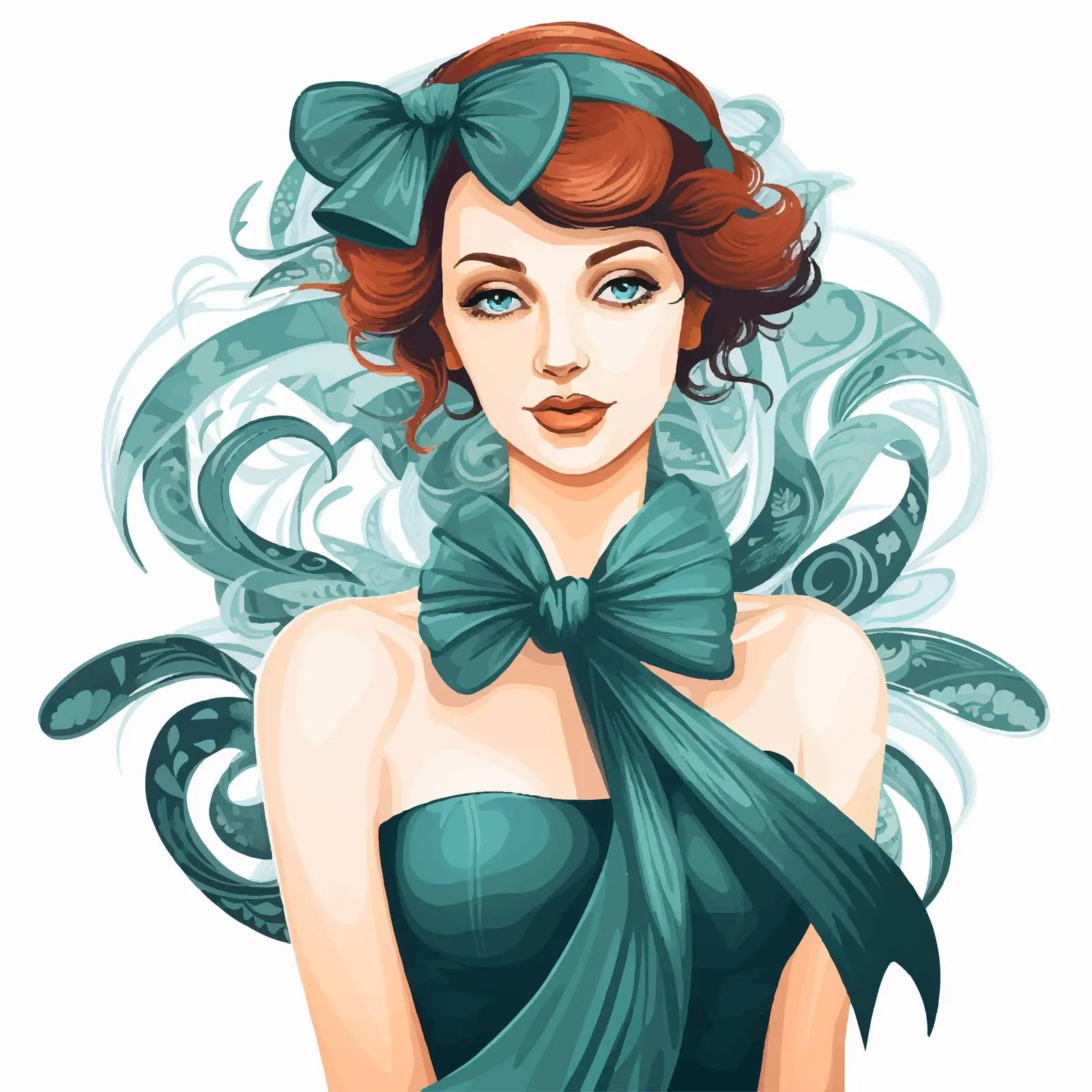 Ovarian Cancer Awareness Cartoon Vector Illustration — free download from Dotvec