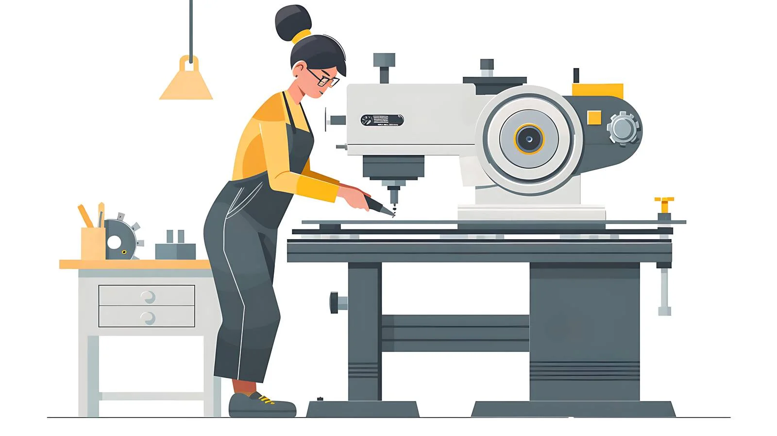 Lathe Operator — free download from Dotvec