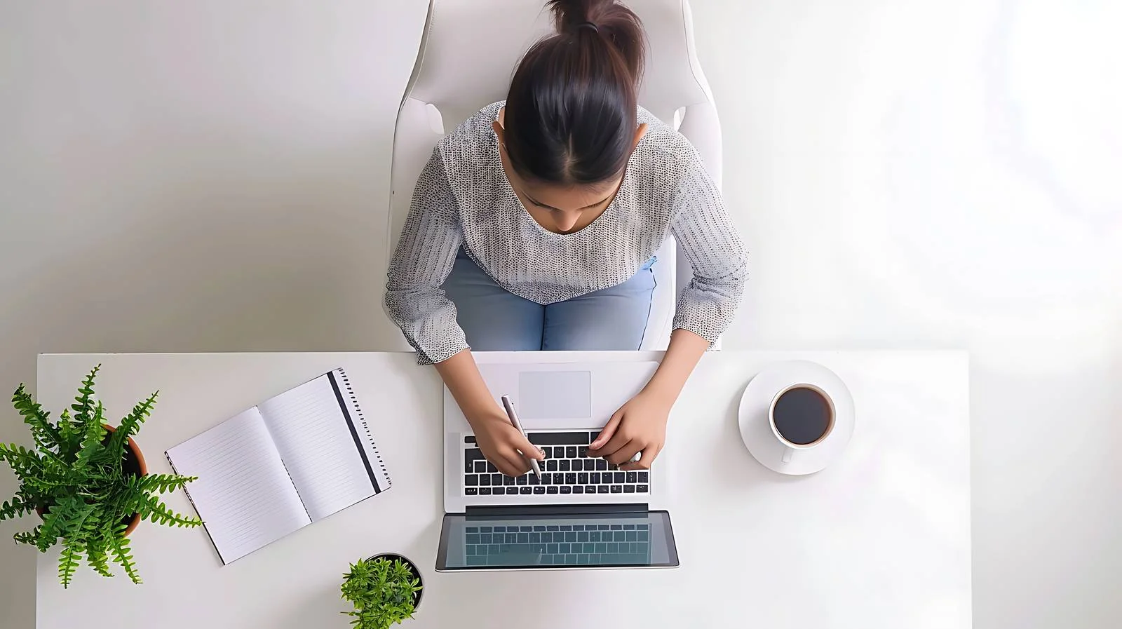 Home Office Workspace Setup — free download from Dotvec