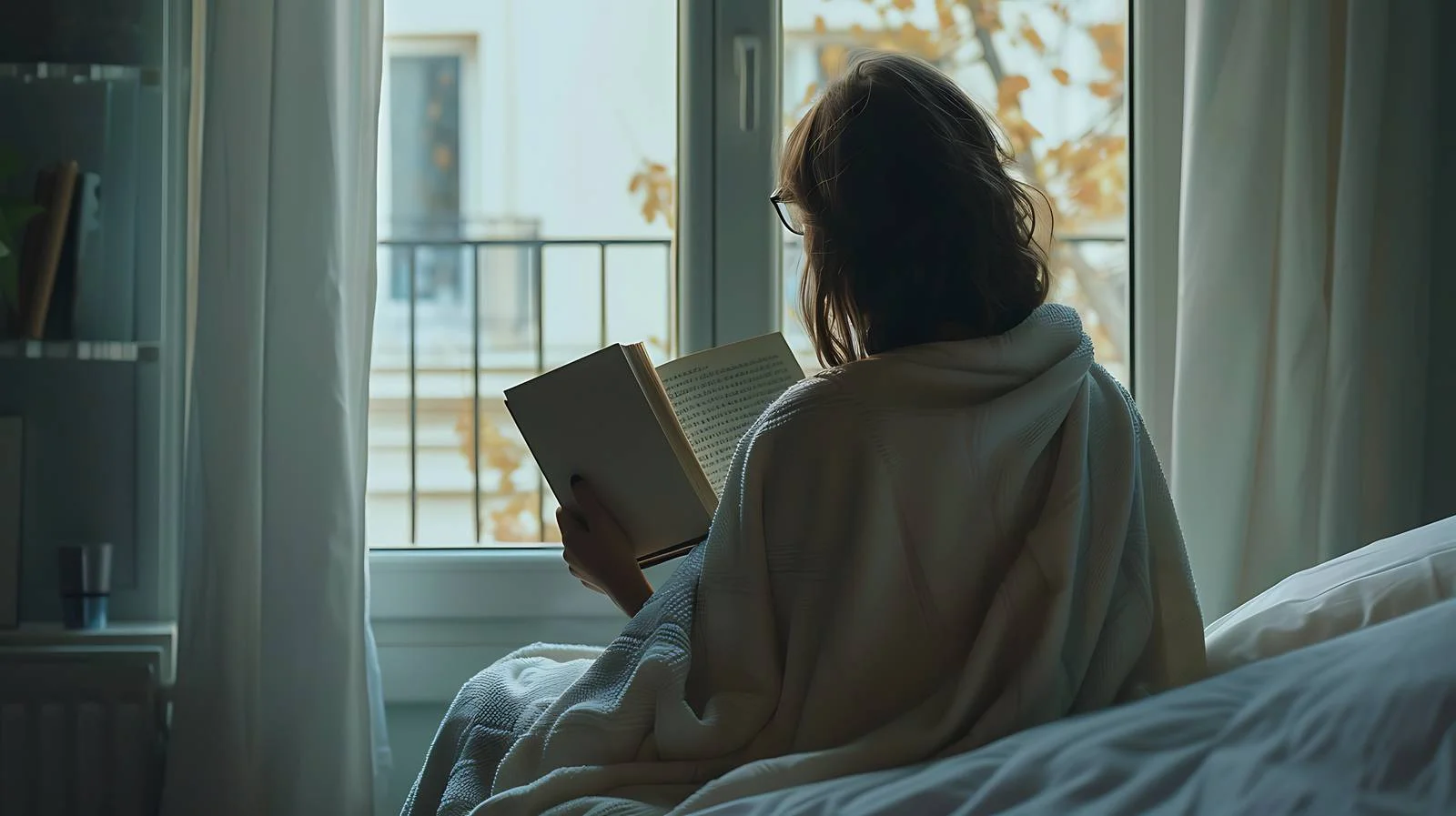 Cozy Woman by Window — free download from Dotvec