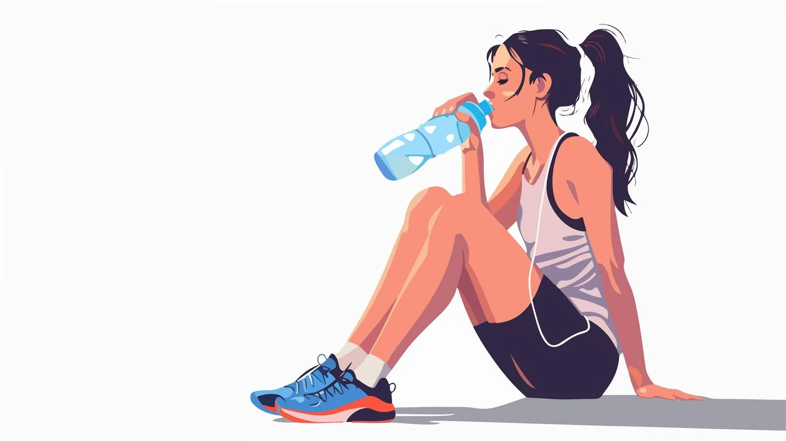 Athlete Resting during Workout — free download from Dotvec