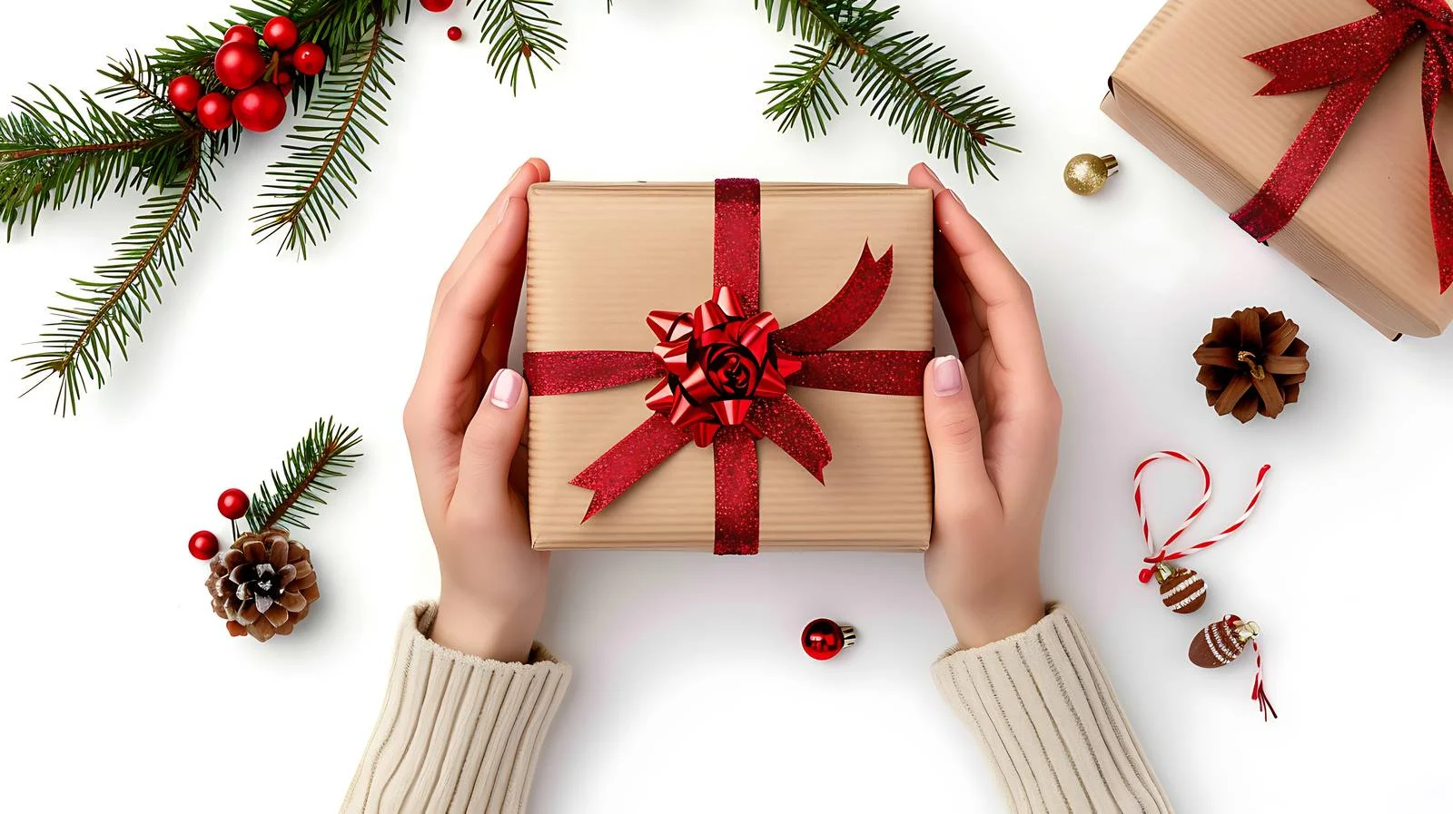 Holiday Gift Wrapping Process — free download from Dotvec