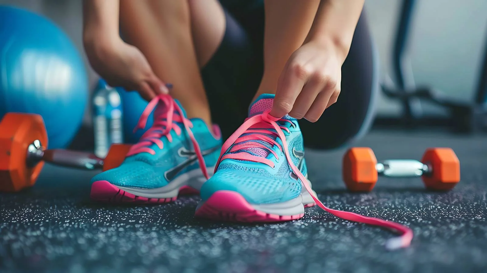 Tying Shoelaces on Sport Sneakers — free download from Dotvec