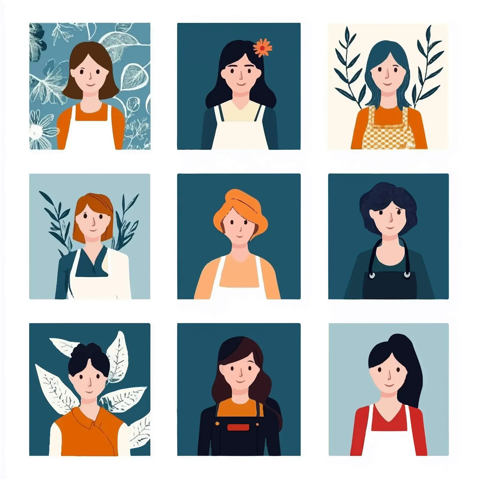 Women in Diverse Professions Vector Illustration — free download from Dotvec