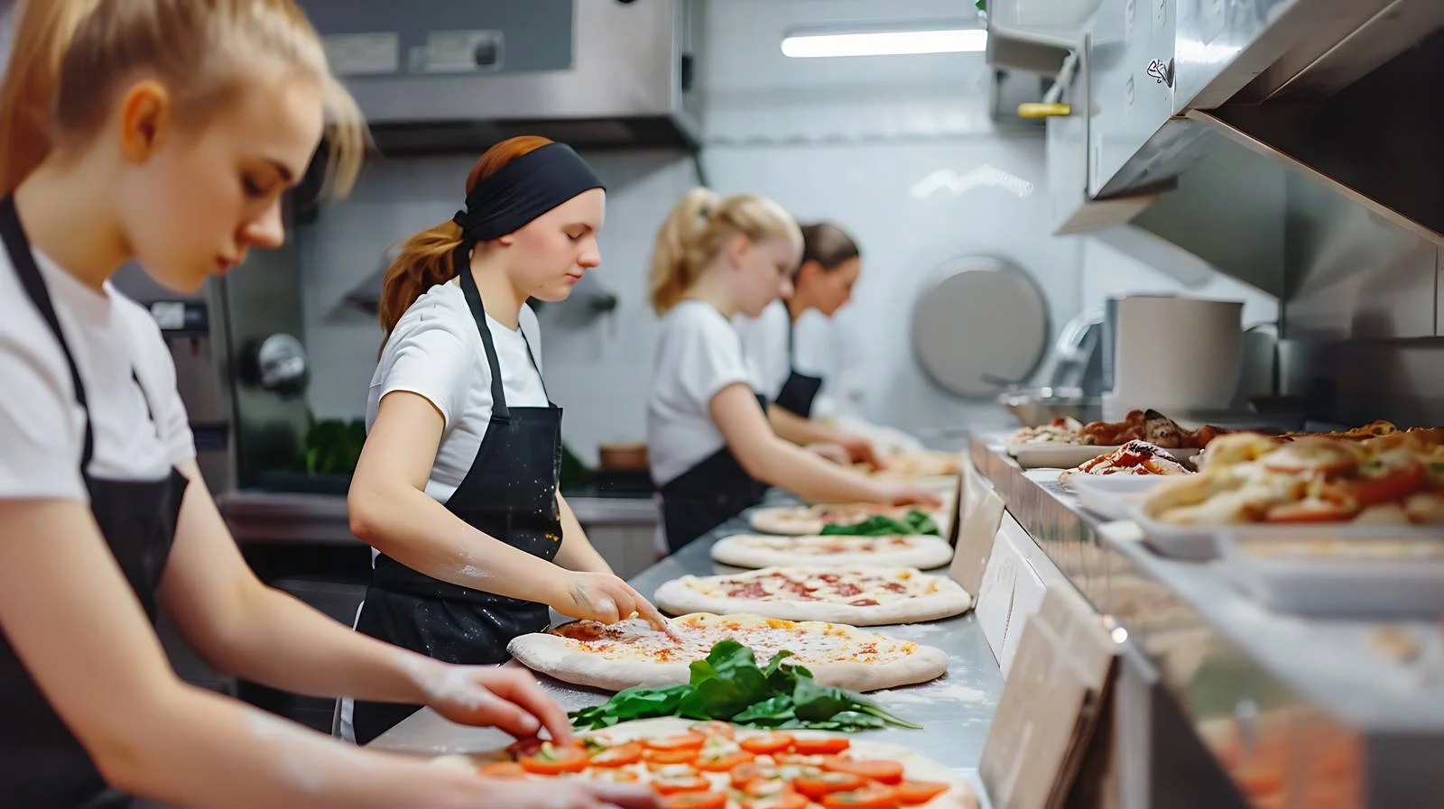 Pizza Making Process — free download from Dotvec