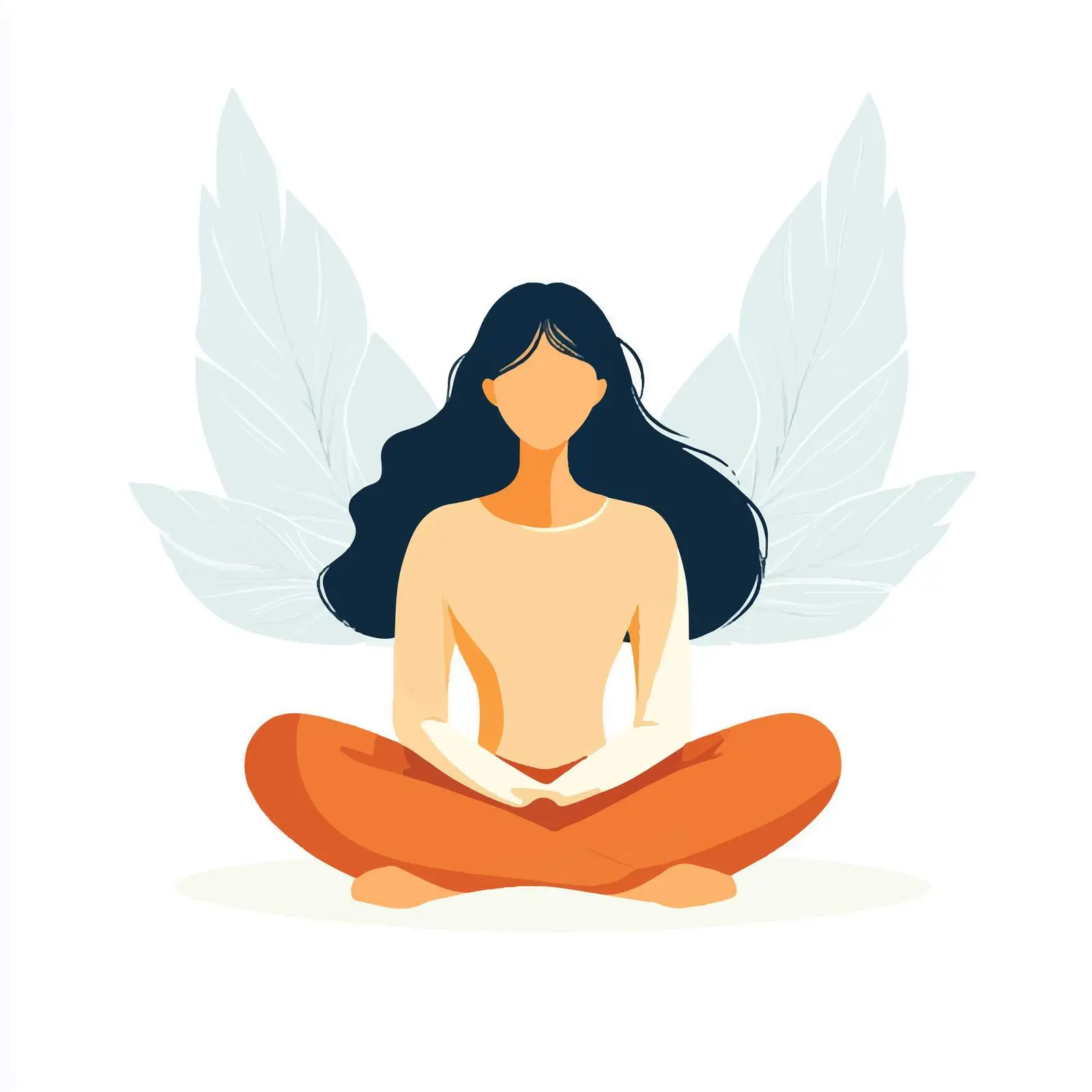 Women Relaxing in Centered Composition — free download from Dotvec