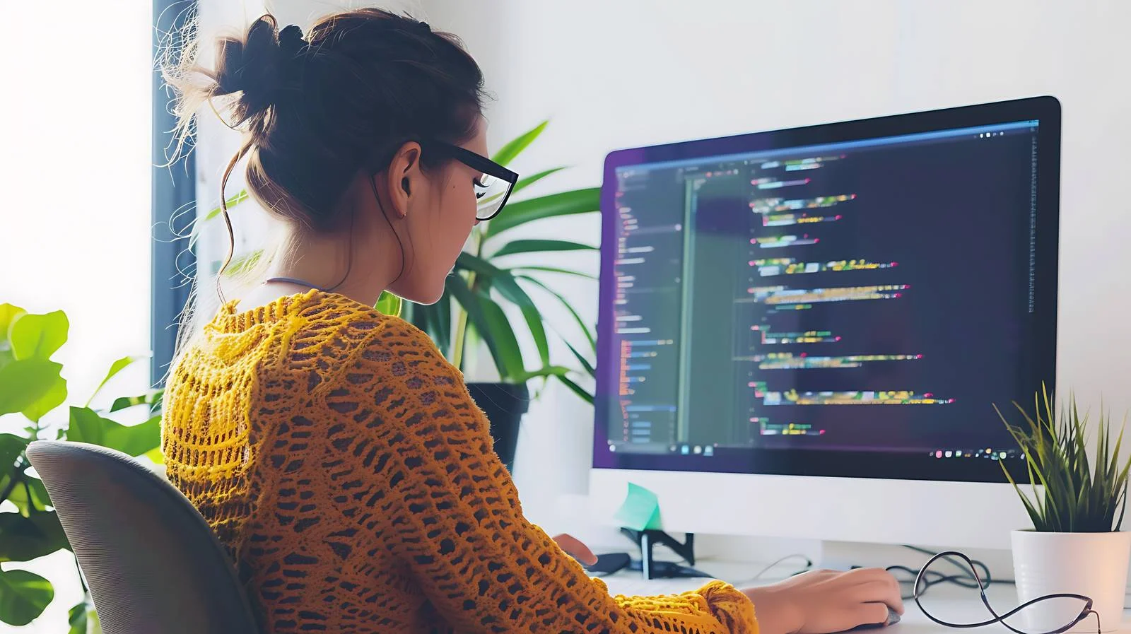 Professional Women Design and Coding Work — free download from Dotvec