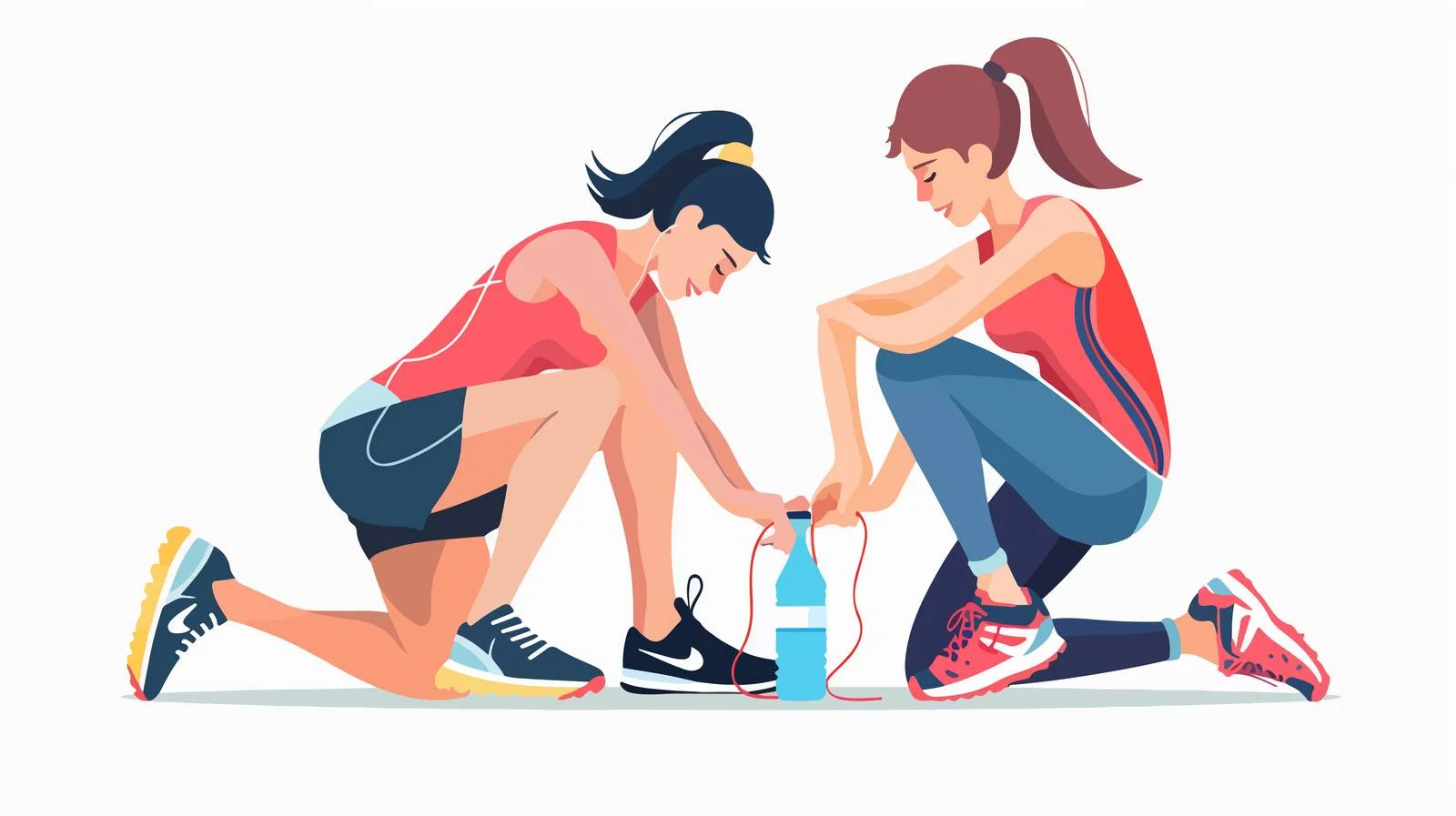 Women Gym Workout Preparation — free download from Dotvec