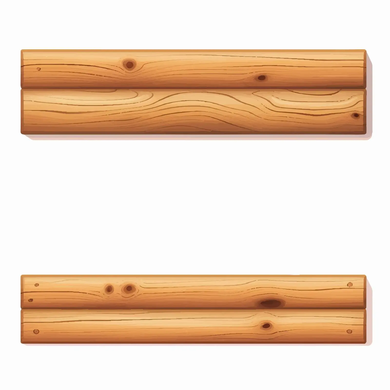 Wood Beam Vector Illustration on White Background — free download from Dotvec