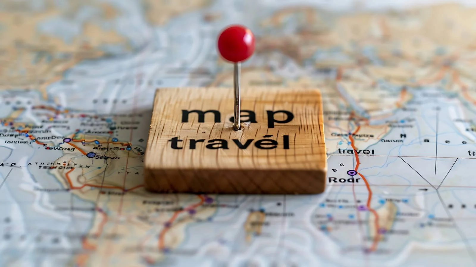 Travel Wood Map Square — free download from Dotvec