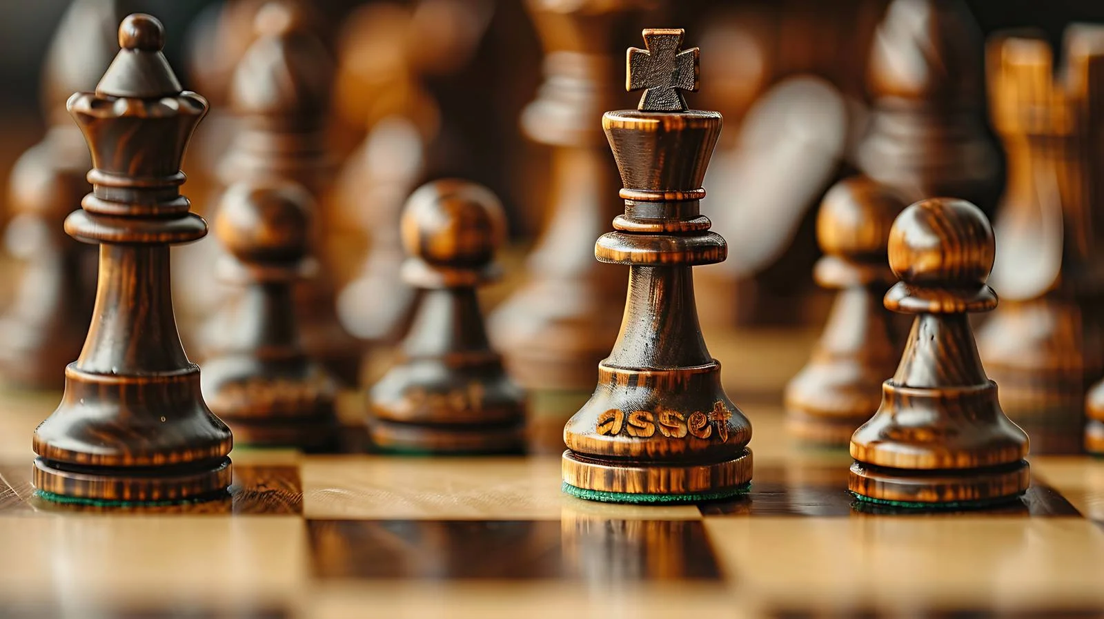 Chess Board Asset with Chess Piece — free download from Dotvec