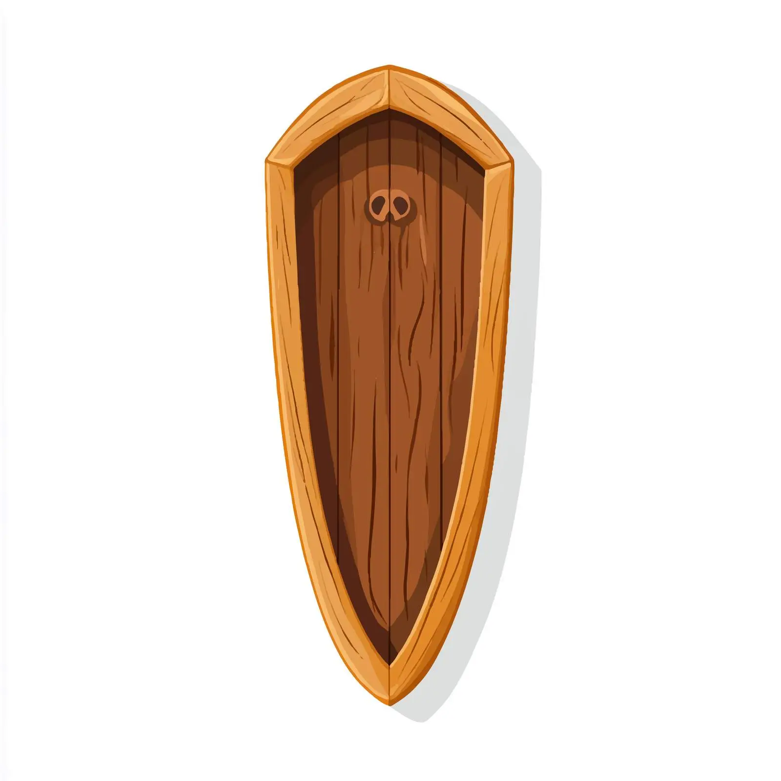 Flat Vector Illustration of Wooden Coffin — free download from Dotvec