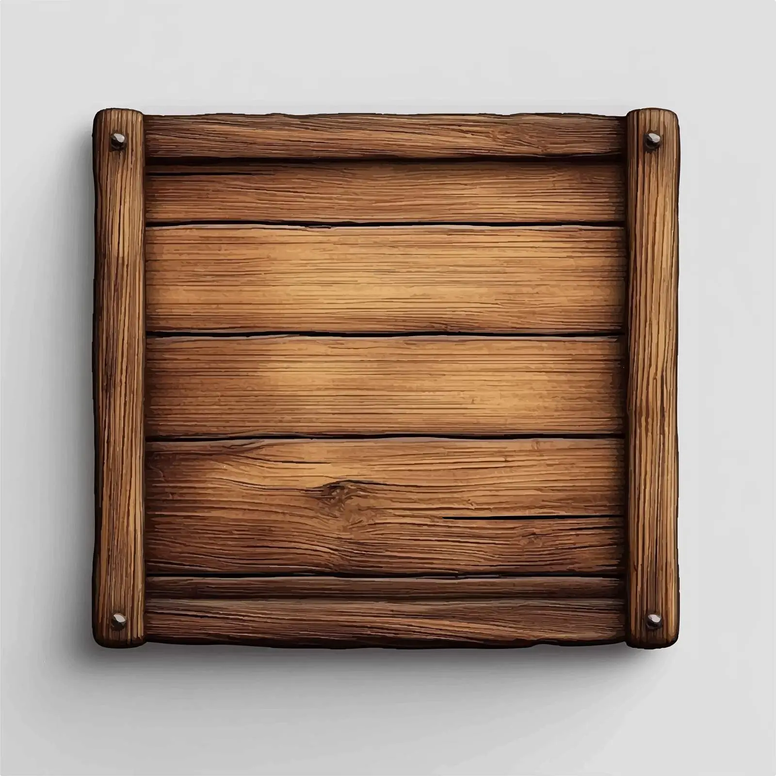 Realistic Wooden Signboard Vector Illustration — free download from Dotvec