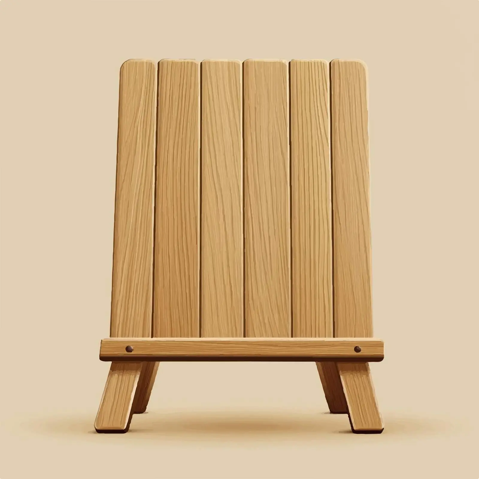 Isolated Wooden Signboard with Realistic Wood Texture — free download from Dotvec