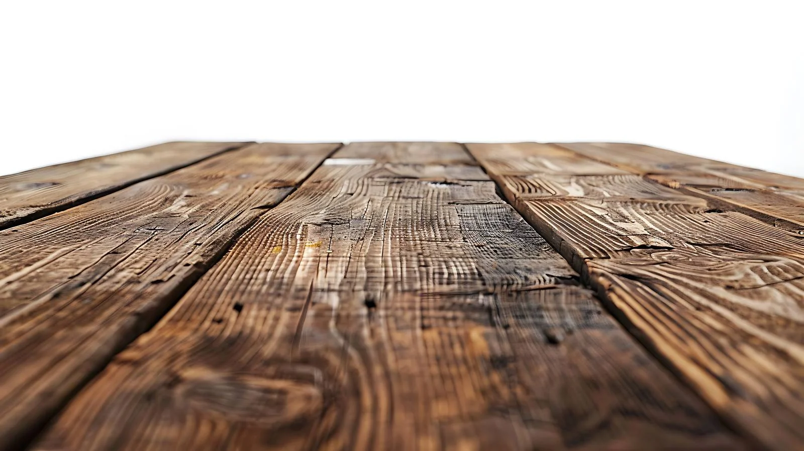 Classic Wooden Table on White Background — free download from Dotvec