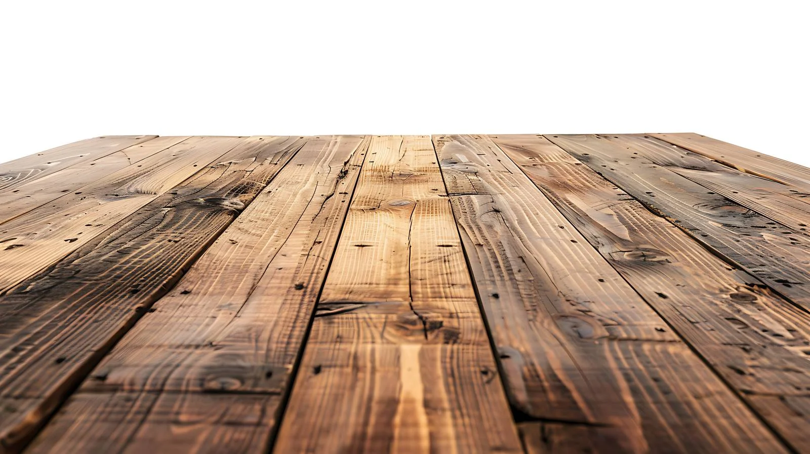 Elegant Wooden Table on White Background — free download from Dotvec