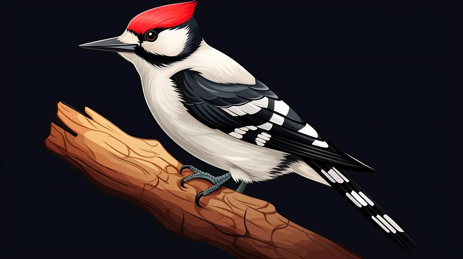 Woodpecker in Forest: Wildlife Symbol — free download from Dotvec