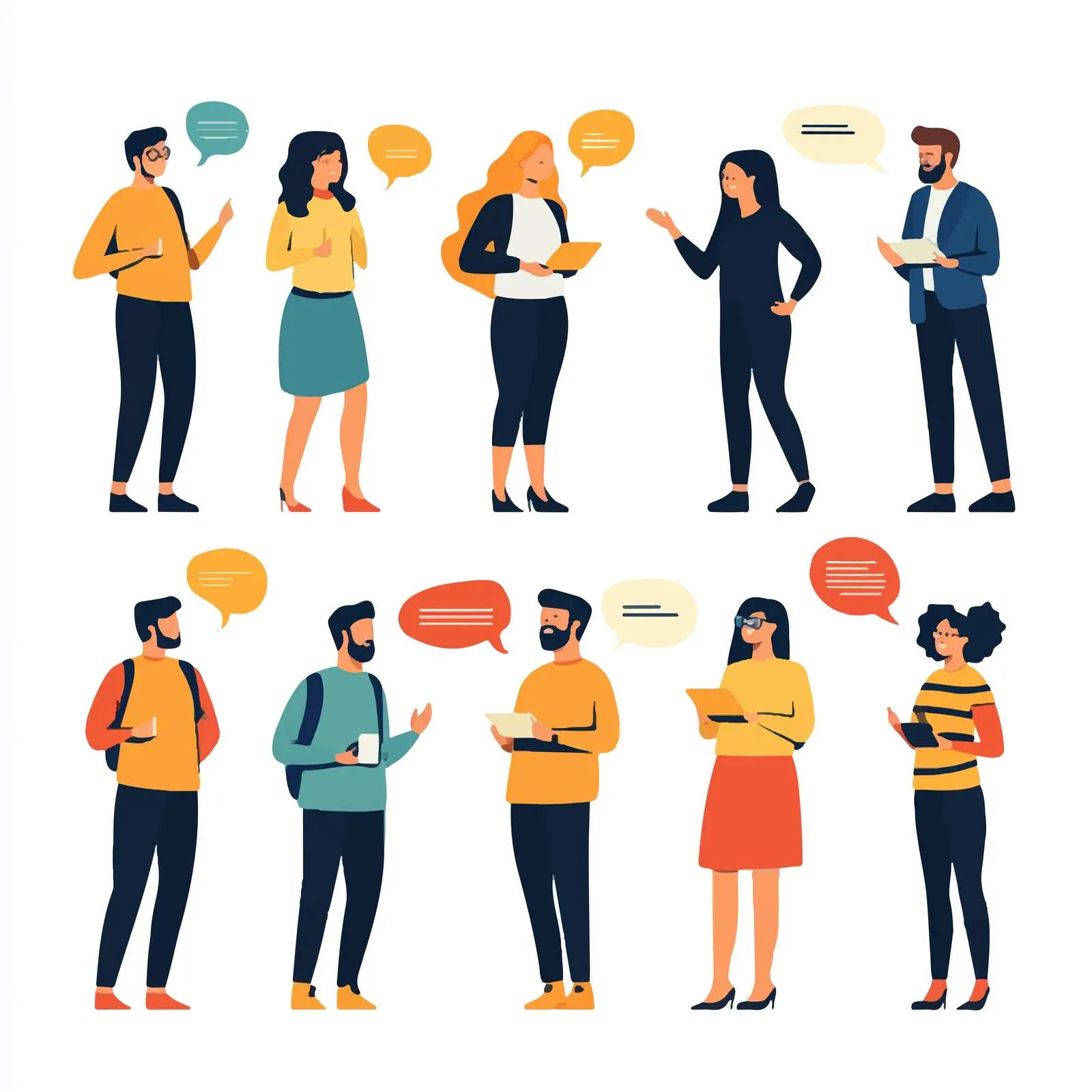 Workplace Informal Communication Among Colleagues — free download from Dotvec