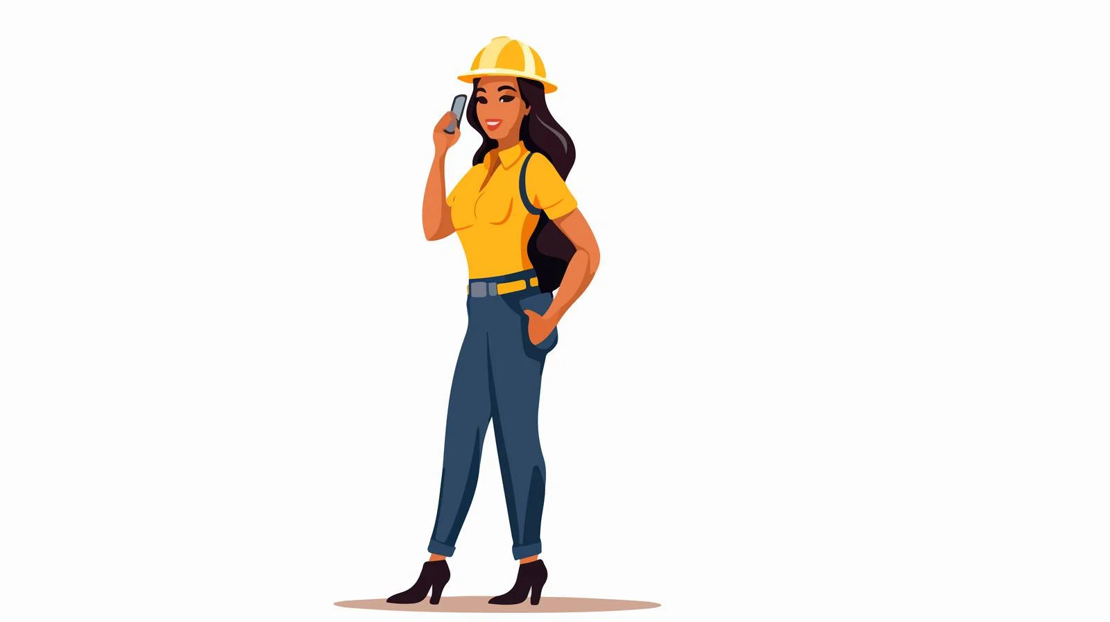 Professional Communication: Woman in Discussion — free download from Dotvec