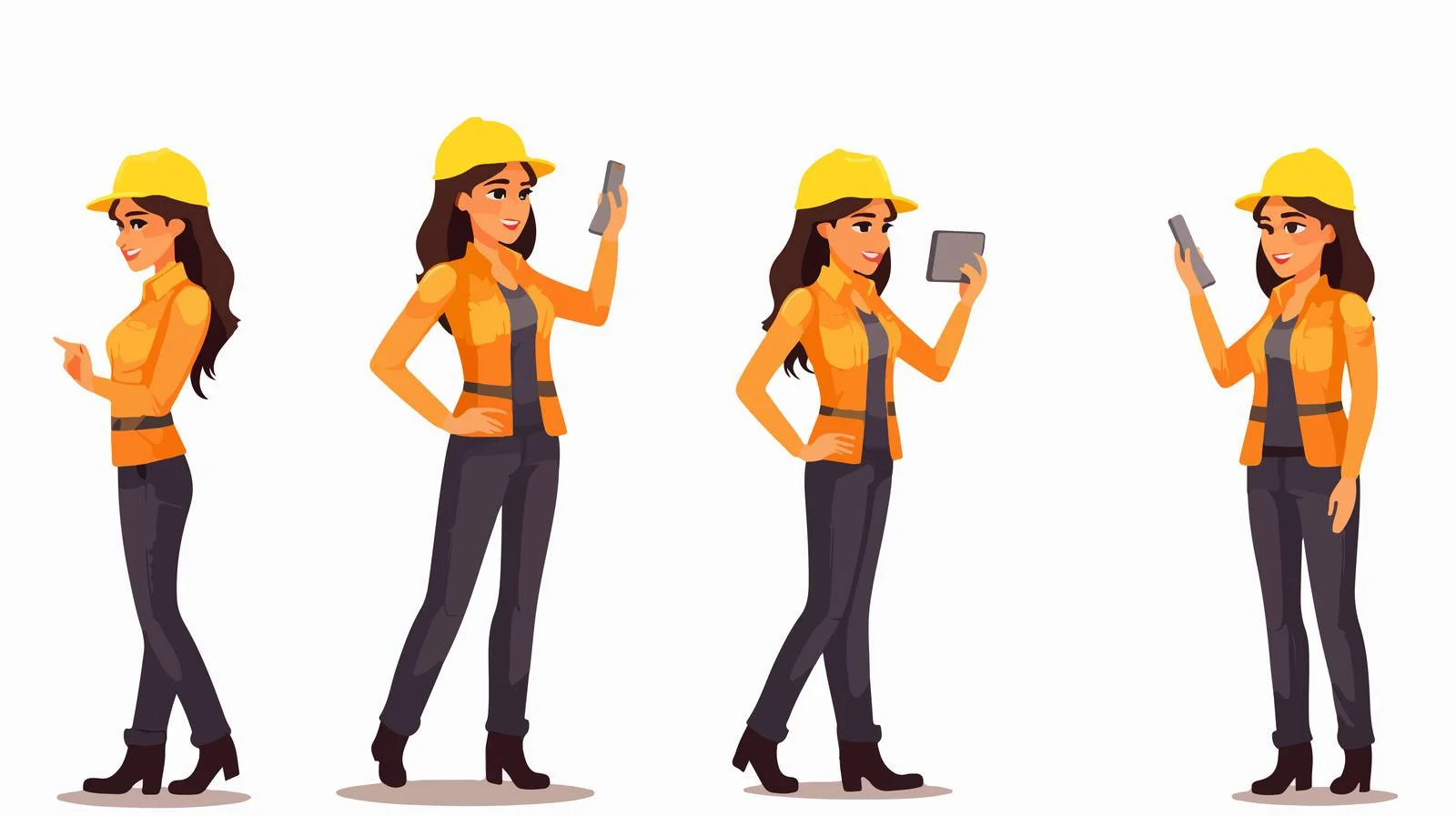 Professional Woman Smartphone Communication — free download from Dotvec