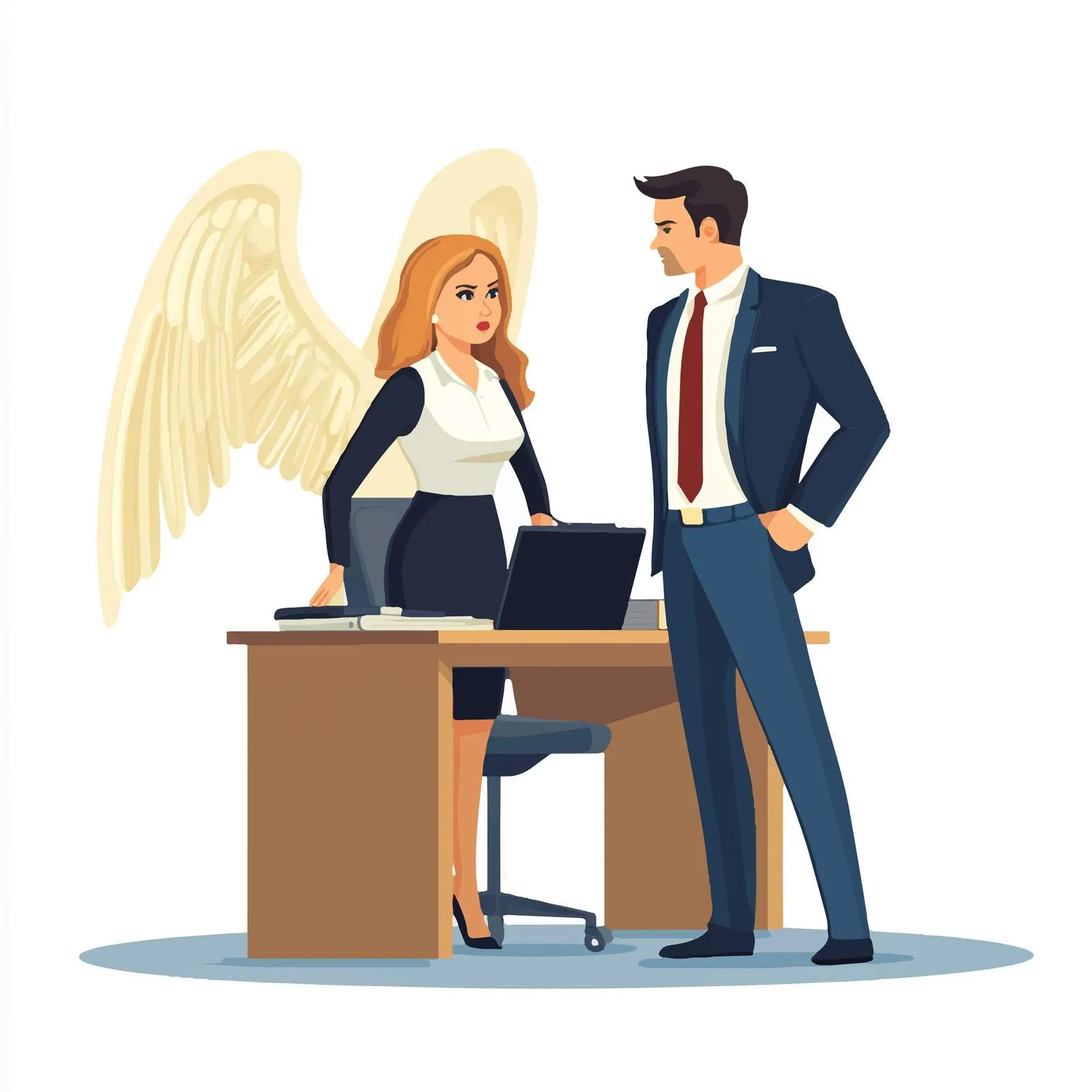 Workplace Harassment Awareness Vector Illustration — free download from Dotvec