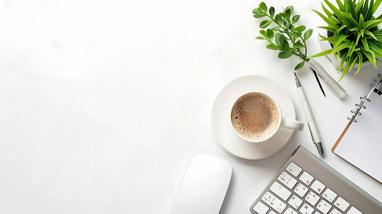 Modern Office Workspace — free download from Dotvec