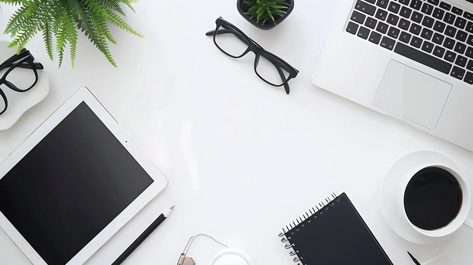 Professional Office Workspace Setup — free download from Dotvec