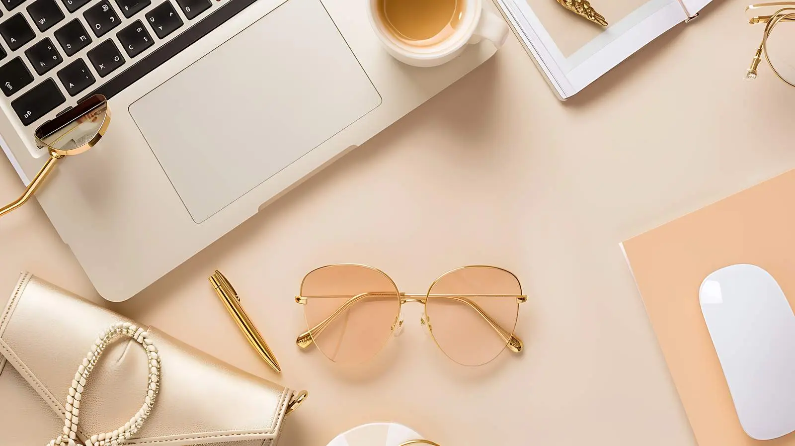 Modern Workspace with Laptop and Notebook — free download from Dotvec