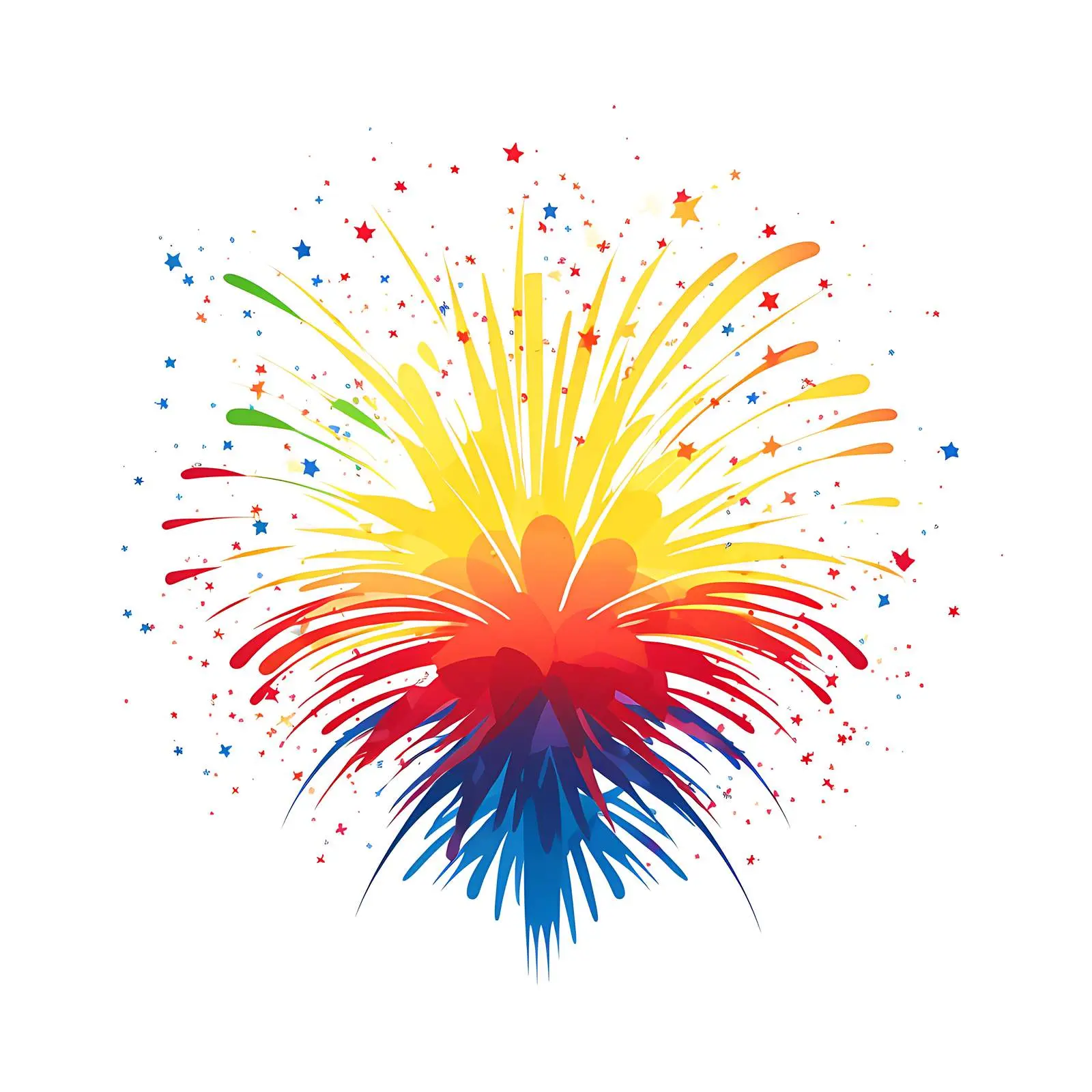 Fireworks Celebrating National Flags Around the World — free download from Dotvec