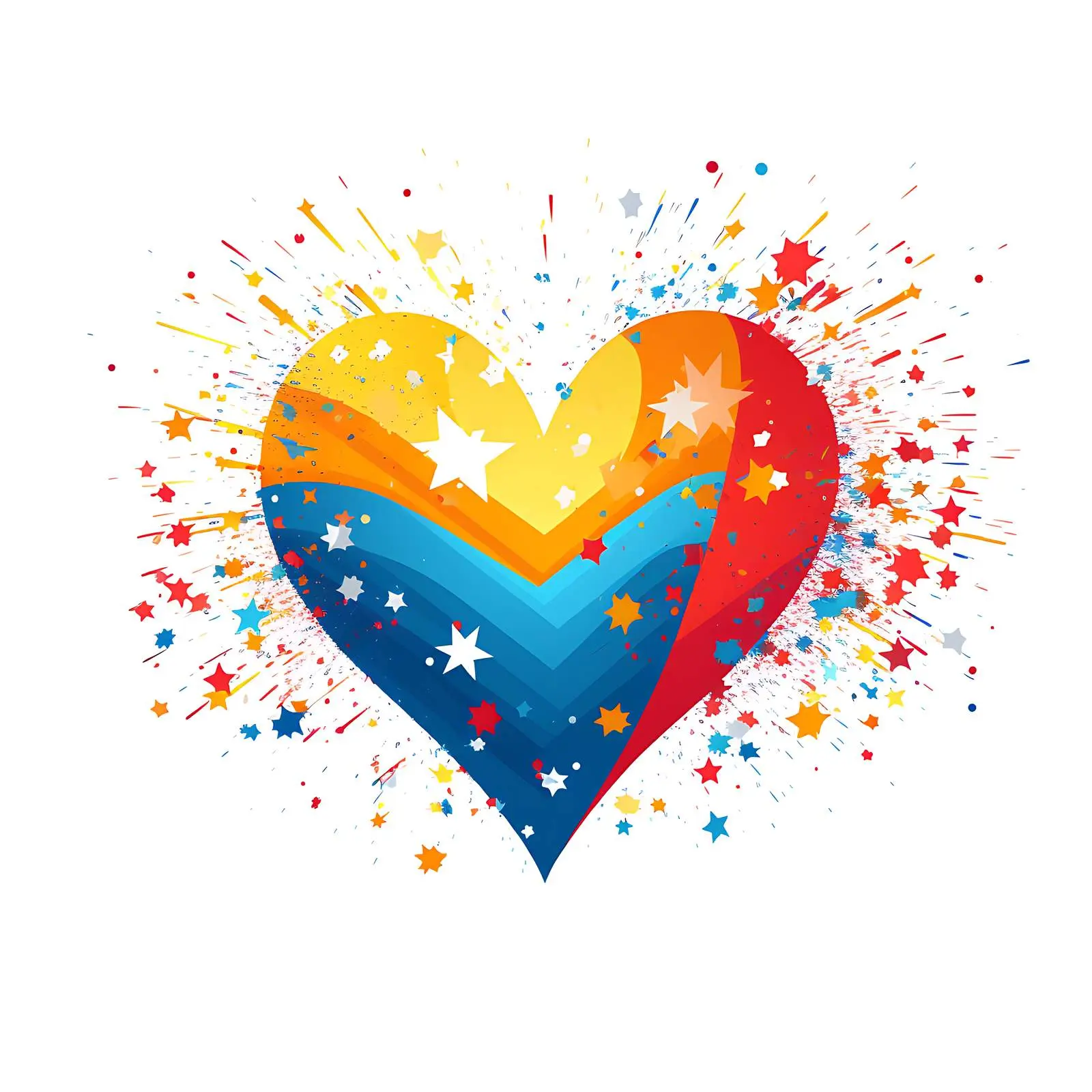 Fireworks in National Flag Colors Across the World — free download from Dotvec