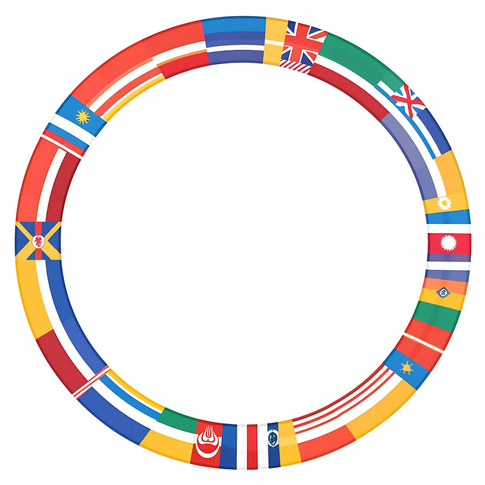 Armenia National Flag Colors Frame — free download from Dotvec