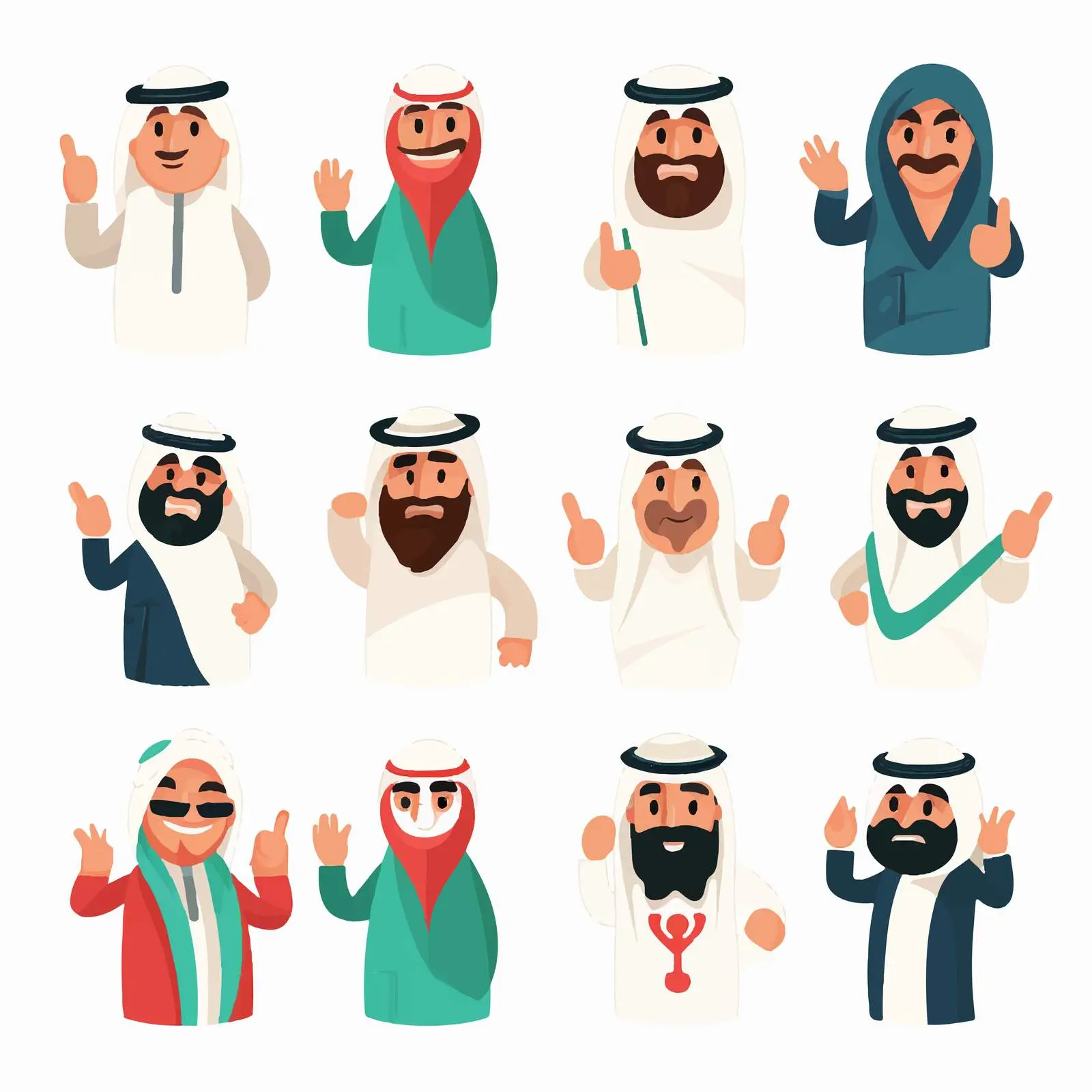 Hand Sign Like UAE Cartoon Vector — free download from Dotvec