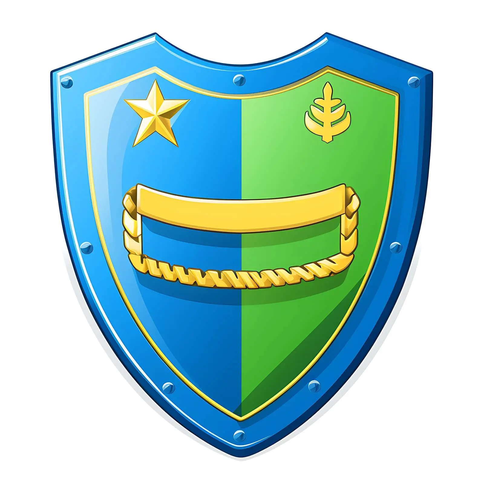 National Flag Colors in Shield Symbols – free iconography image from Dotvec