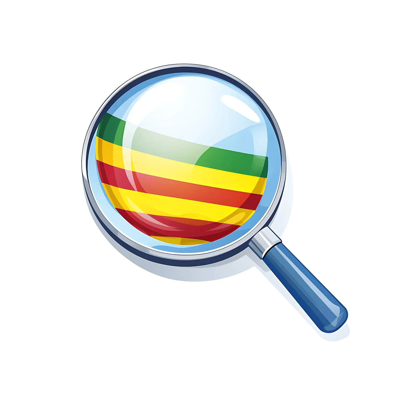Sri Lanka Flag Magnified in Lens – free profile image from Dotvec