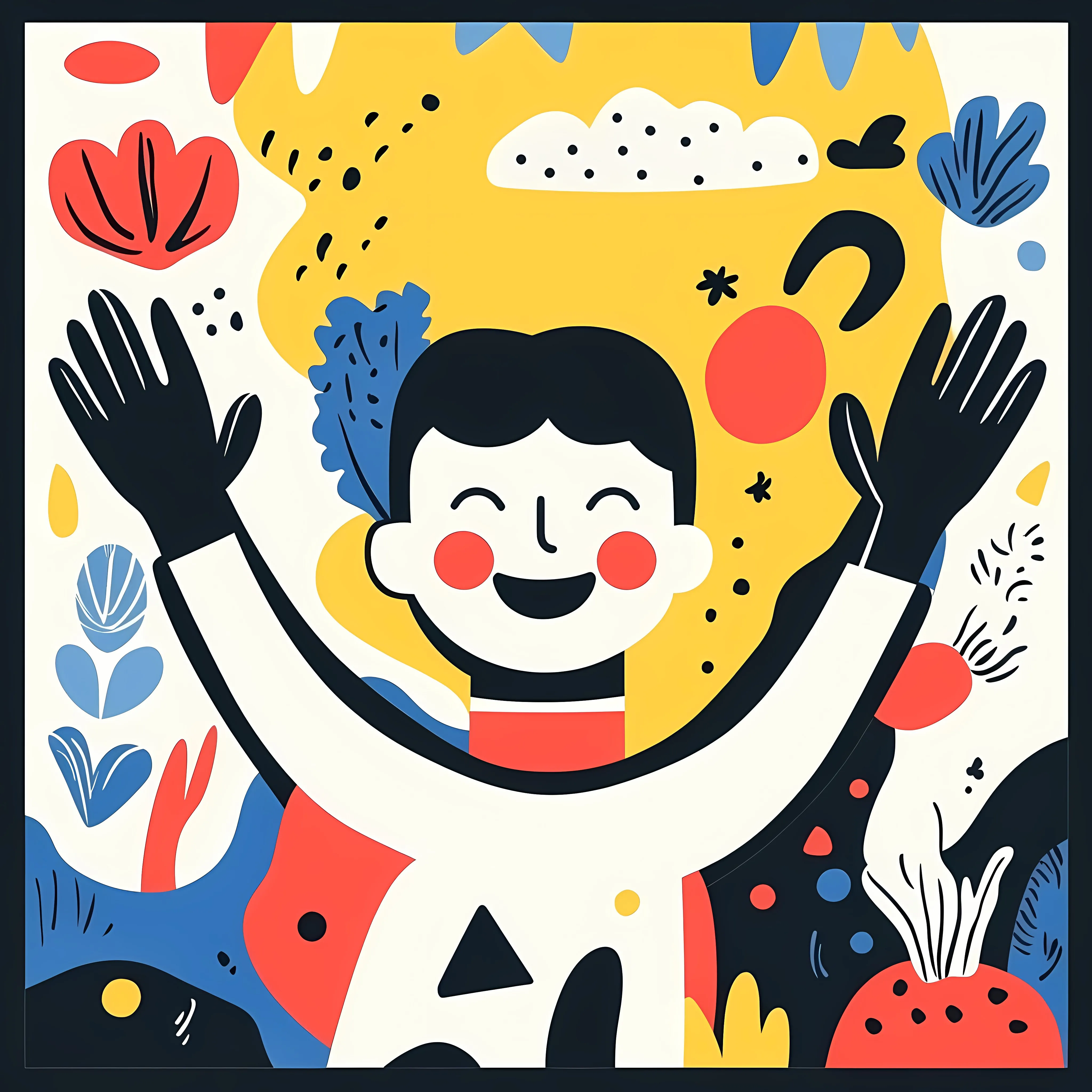 World Day of Happiness Flat Vector Illustration — free download from Dotvec