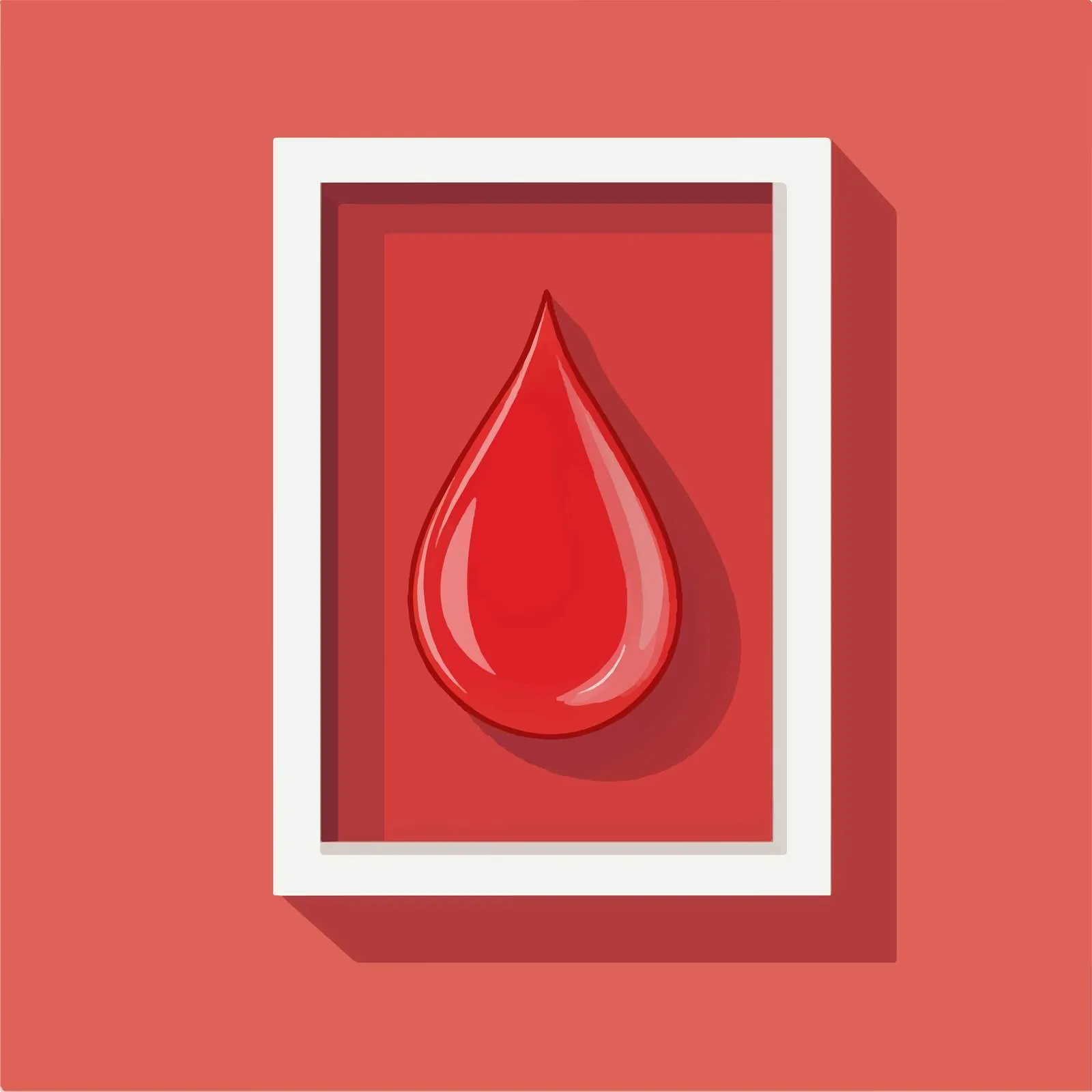 World Hemophilia Day Blood Drop Illustration — free download from Dotvec