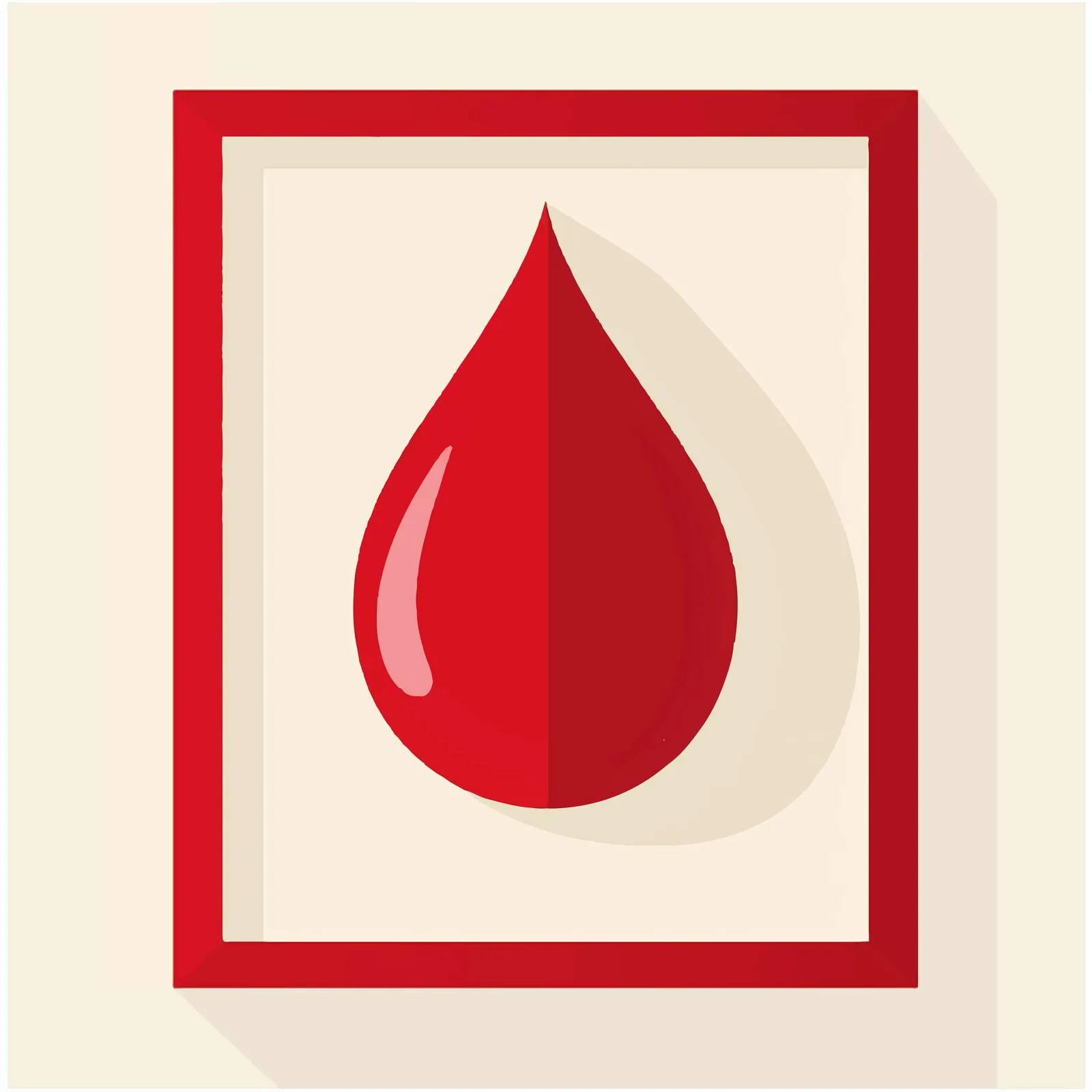 World Hemophilia Day Blood Drop Vector Illustration – free mop image from Dotvec