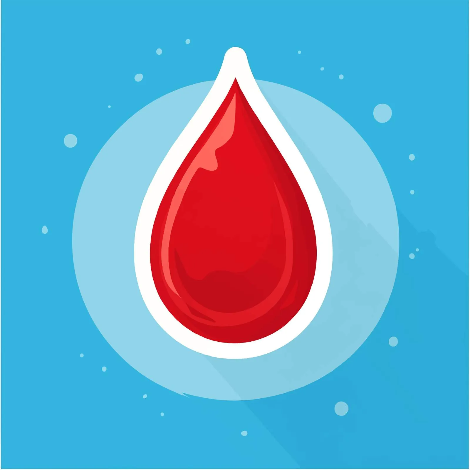 World Hemophilia Day Blood Drop Vector Illustration – free mop image from Dotvec