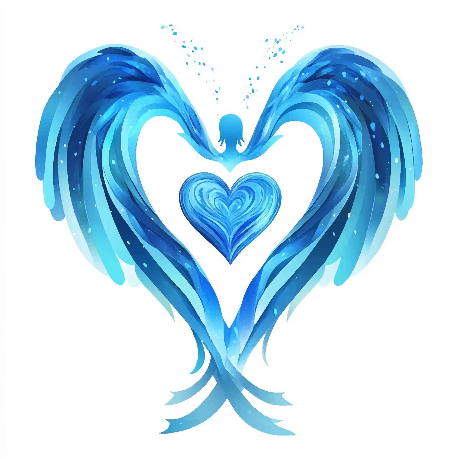 World Parkinson's Day Heart Ribbon Vector Design — free download from Dotvec