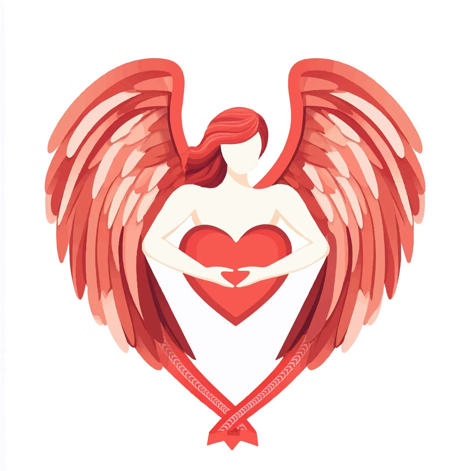 Heart Ribbon for World Parkinson's Day — free download from Dotvec