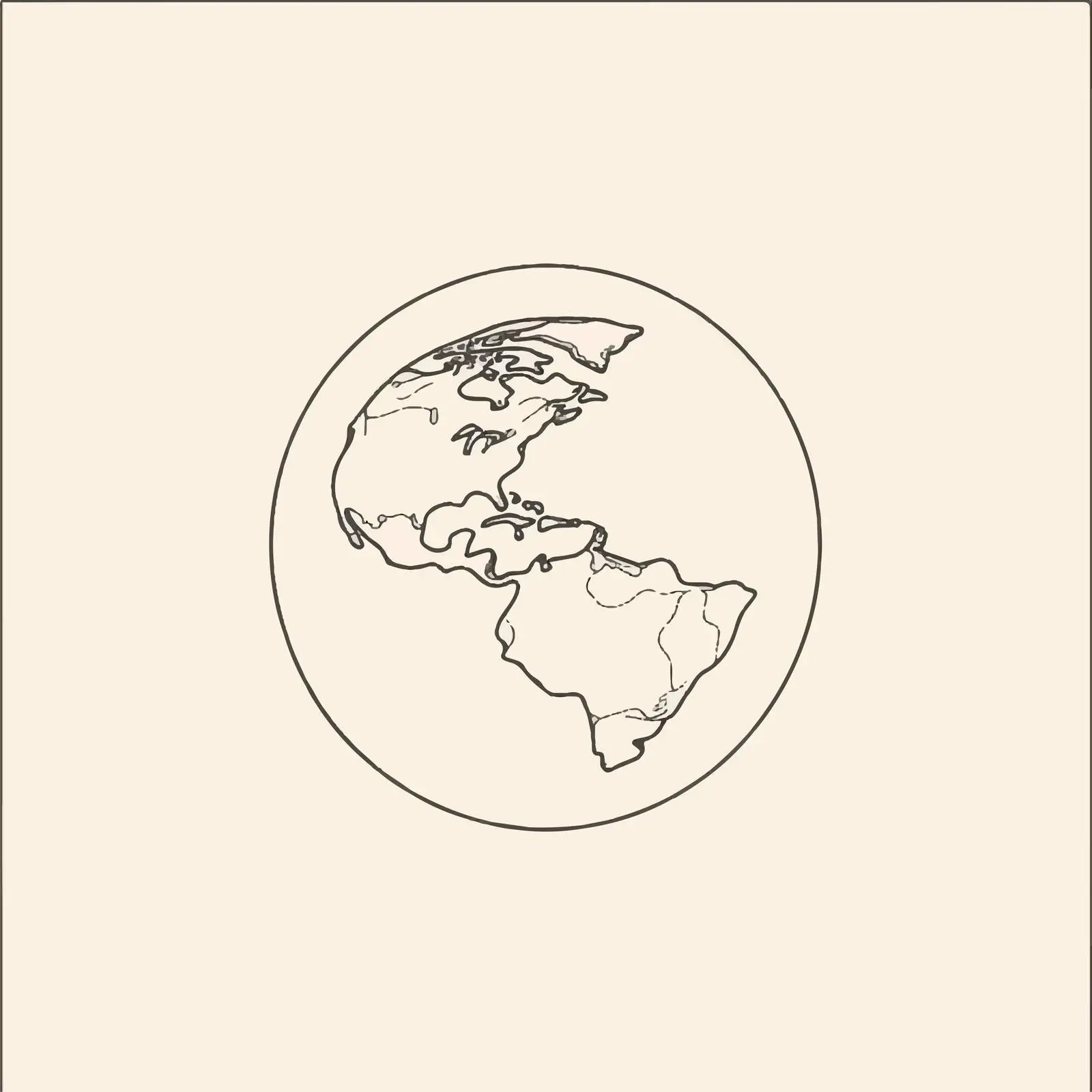 Isolated Vector Icon of Planet Earth — free download from Dotvec