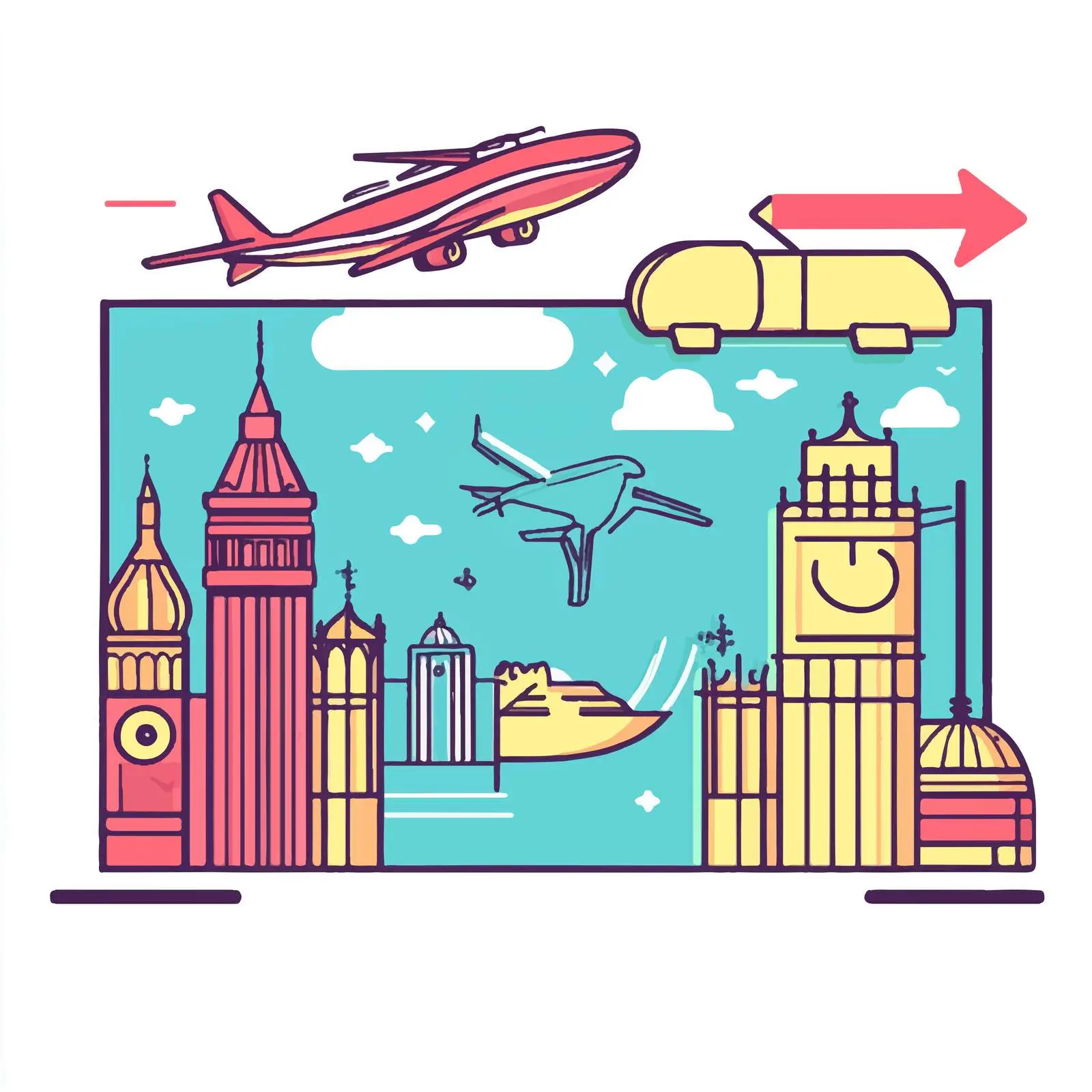 World Tourism Day Flat Vector Icon Illustration — free download from Dotvec